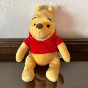 Disney Parks WINNIE the POOH Bear Plush‎ 10" Soft Stuffed Disney Character Toy